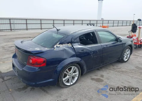 2014 Dodge Avenger Sxt from USA, damaged, VIN 1C3CDZCB2EN102742